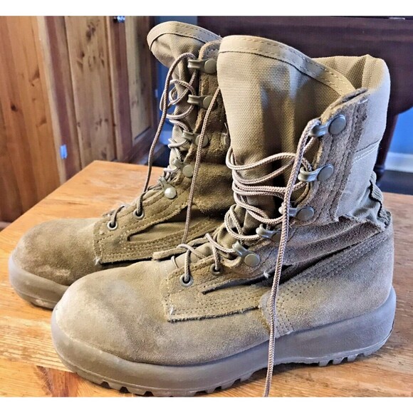 Belleville C390 Men's Hot Weather Combat Boots US 5R 5 R Vibram Sole - Picture 1 of 11